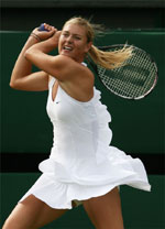 网球-莎拉波娃双手反拍